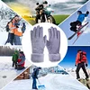 Electric Warm Gloves 3 Gear Adjustment Heating Thermal Gloves 10000mAh Windproof