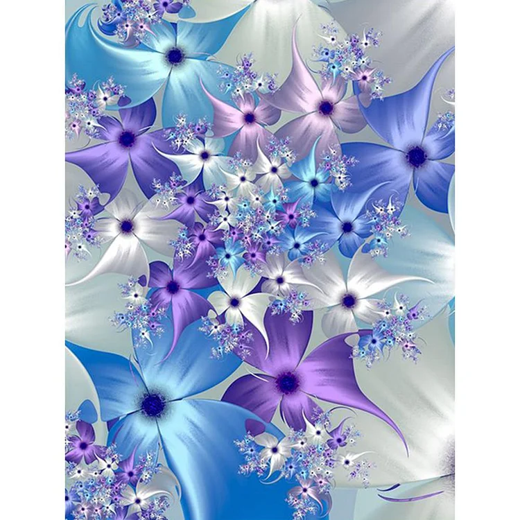 Art Flowers - Full Round 40*30CM