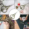 Retro Cross Stitch Scissors Stainless Steel Tailor Scissors DIY Sewing Tools