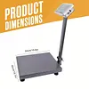 Foldable Floor Scale LCD Display Industrial Platform Scale for Pricing Warehouse