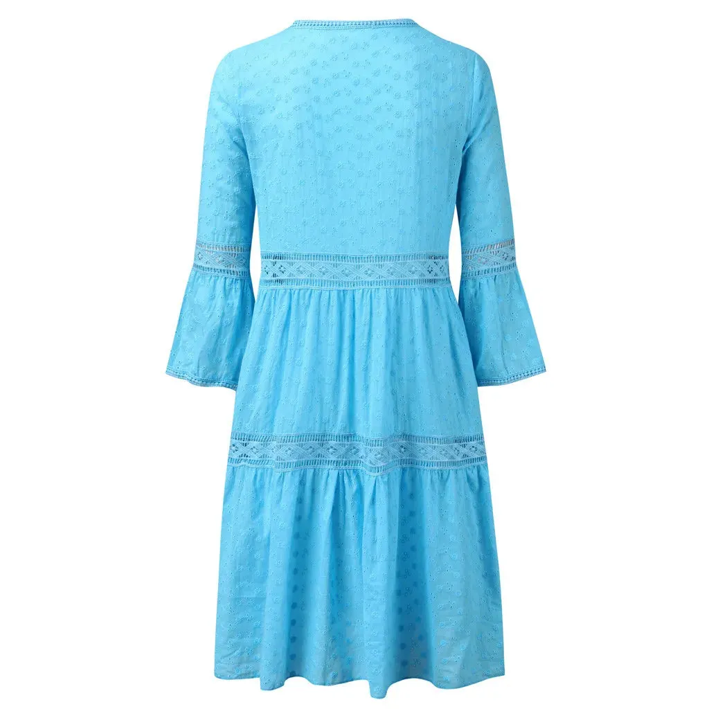 3/4 Sleeve Dress