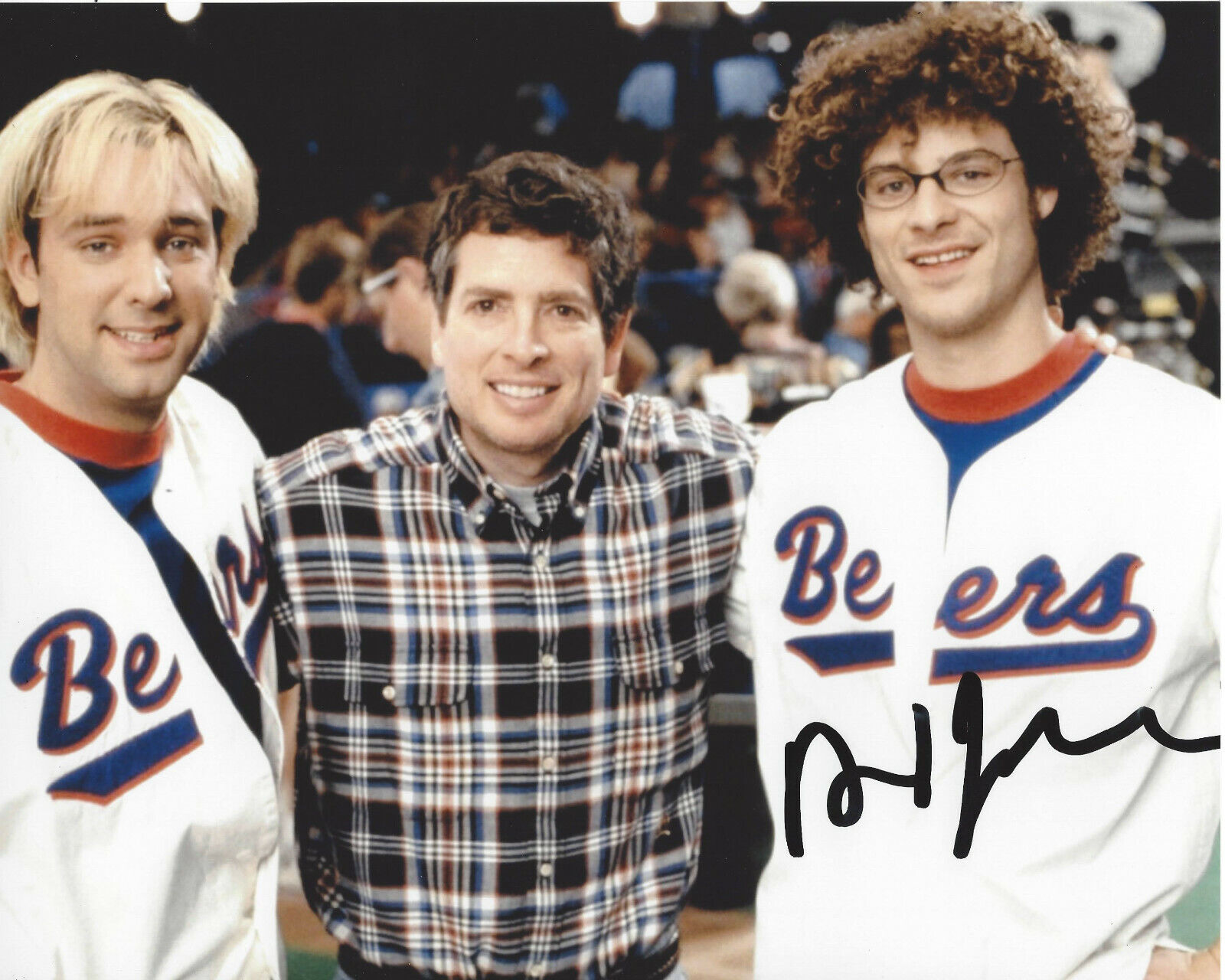 DIRECTOR DAVID ZUCKER SIGNED AUTHENTIC 'BASEKETBALL' 8x10 Photo Poster painting B w/COA PROOF