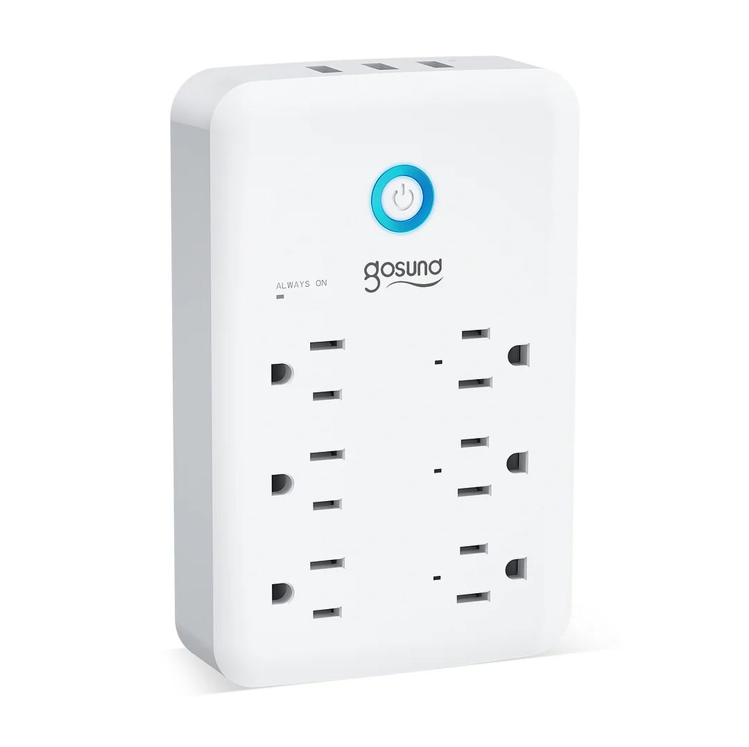 Gosund Wi-Fi Smart Plug Outlet  Kinetic Self-Powered Wireless
