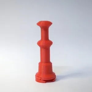 Theragun Vac U Hole Adapter Mr Hankey Sex Toys + Dildos Massage Gun  Attachment Vibrating + Thrusting Sex Machine for Sexual Wellness (RED)