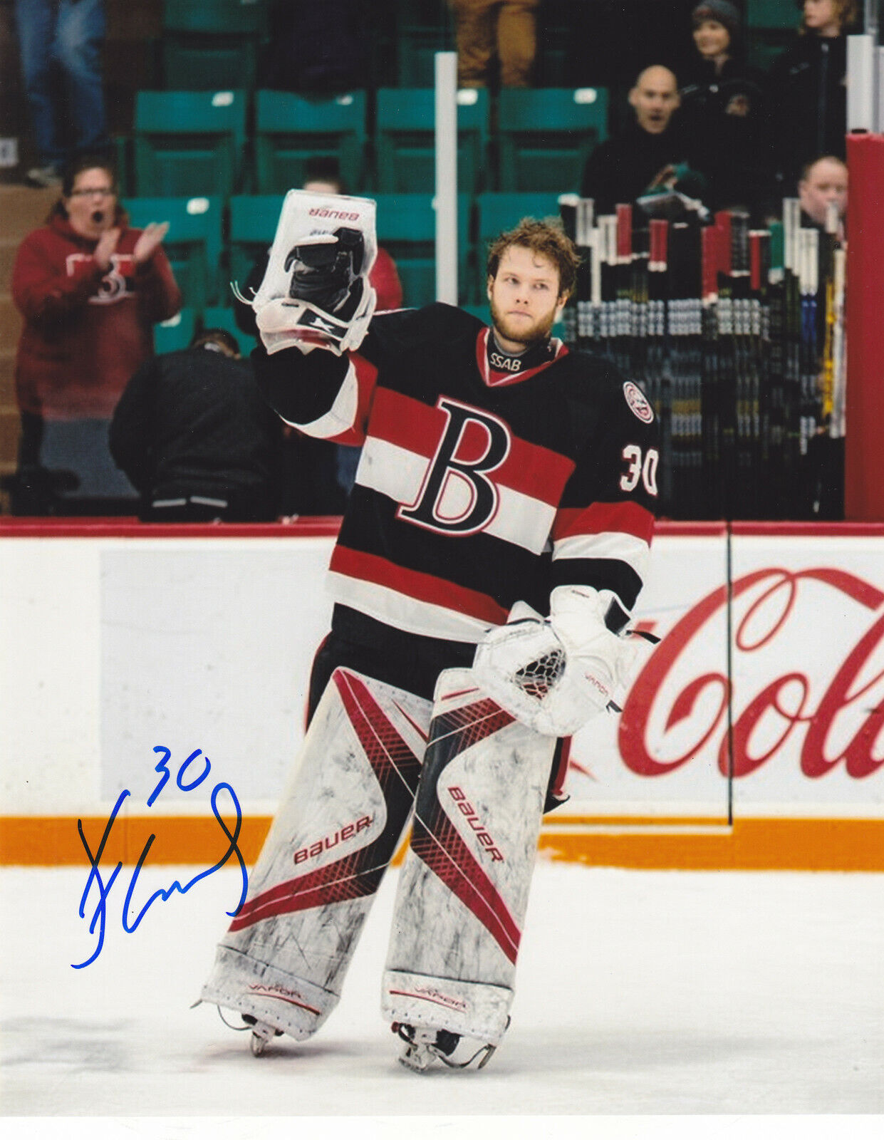 FILIP GUSTAVSSON SIGNED AUTOGRAPH BELLEVILLE SENATORS 8X10 Photo Poster painting EXACT PROOF