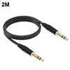 1/4 Inch TRS Cable 6.35mm Male to Male Stereo Jack Balanced Audio Path Cord