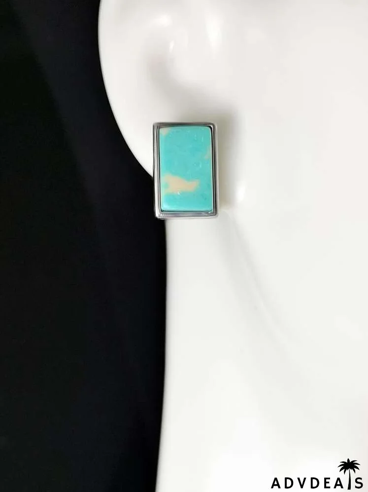 Geo Shaped Stud Earrings