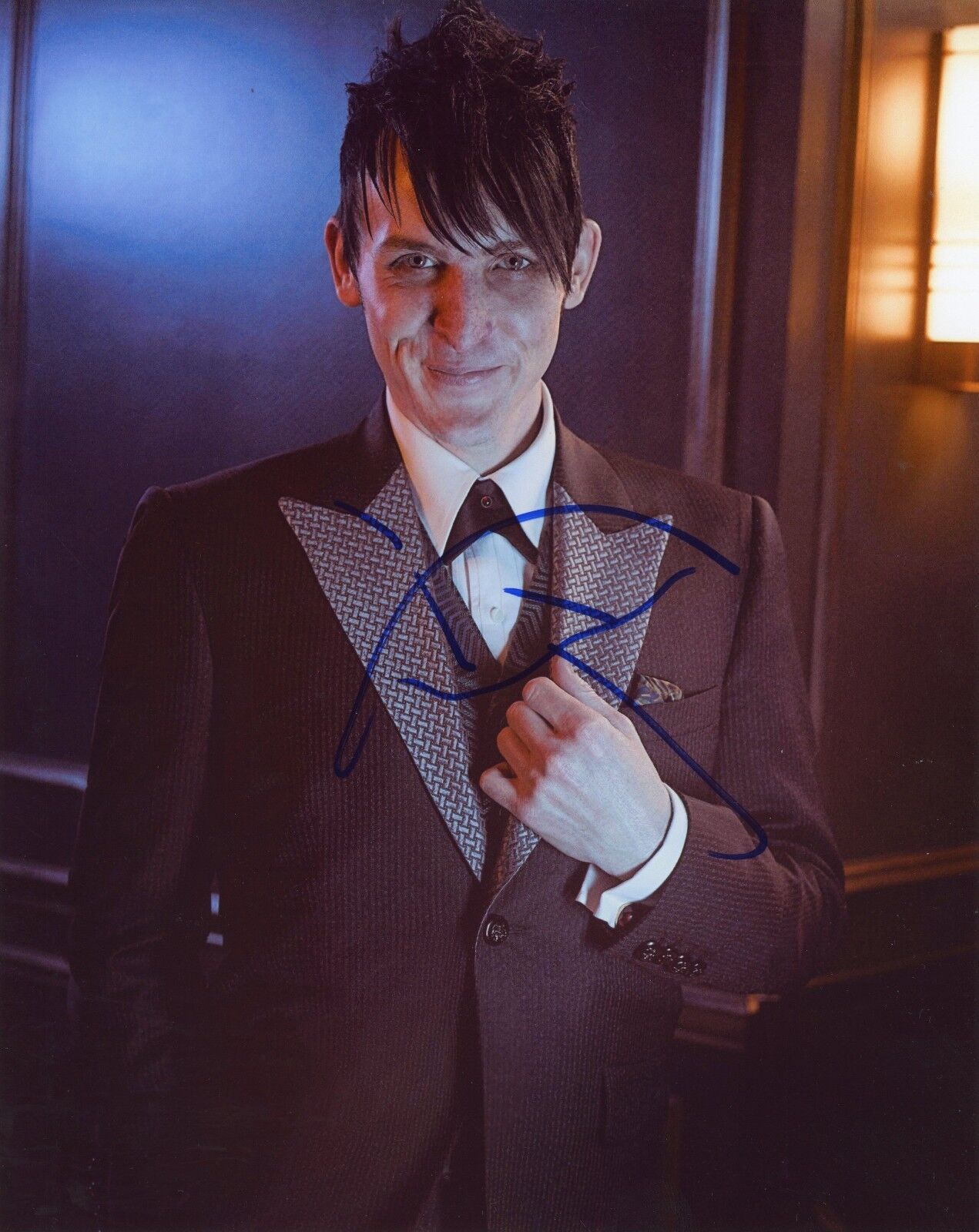 ~~ ROBIN LORD TAYLOR Authentic Sketch GOTHAM - The Penguin