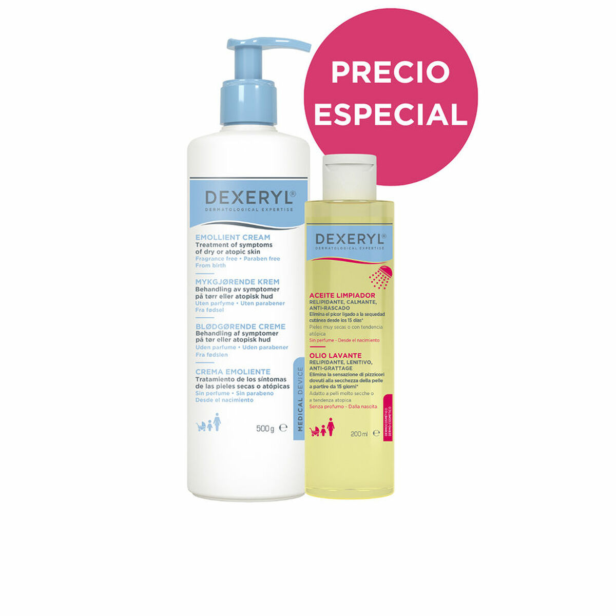 Set Bath for Babies Dexeryl Dermatological Expertise 2 Pieces