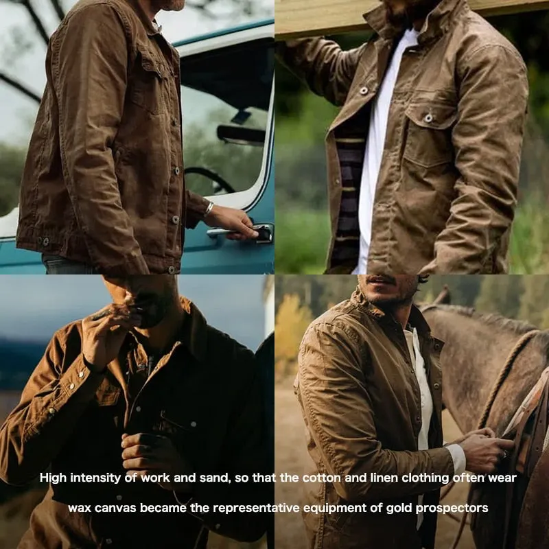 Hennington Oil-Wax Canvas Jacket