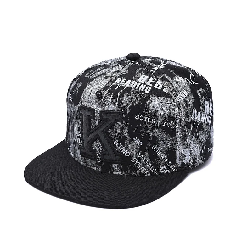 Letter K Baseball Cap for Men and WomenKorean Style Summer Outdoor Sun Hats Male Acrylic Snapback Cap Hip Hop Dad Hat