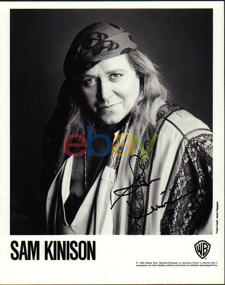 Sam Kinison rare comedian signed 8x10 publicity Photo Poster paintinggraph Autographed reprint