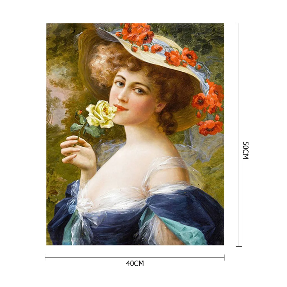 DIY Paint By Number 40*50cm - Lady