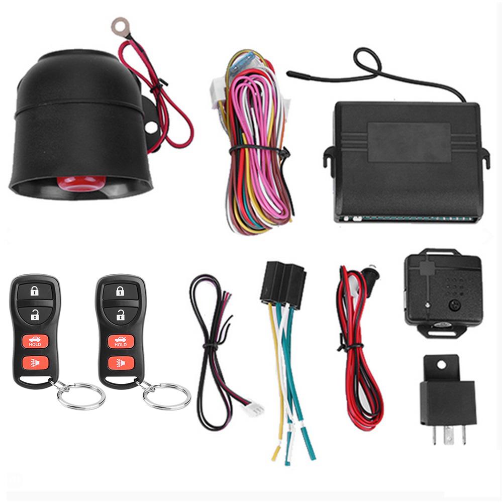 

One-Way 12V Car Alarm Vehicle System Security Keyless Entry Siren 102/T110, 501 Original