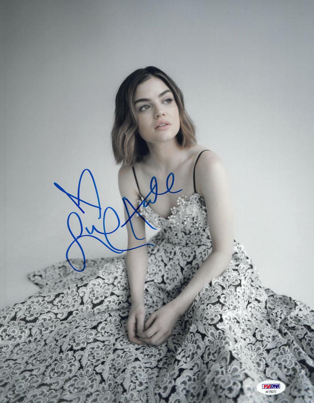 Lucy Hale Signed Authentic Autographed 11x14 Photo Poster painting PSA/DNA #AF79272