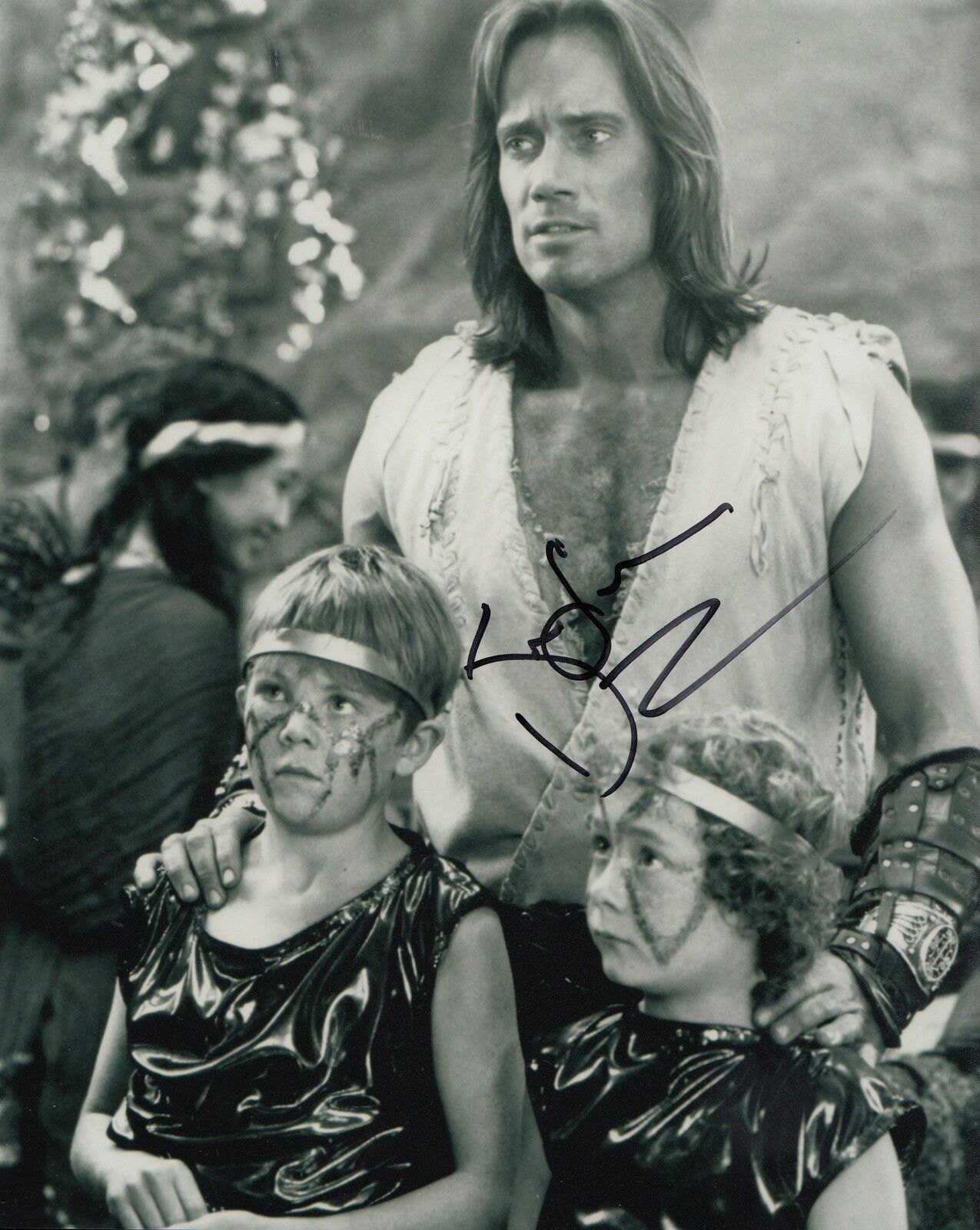 KEVIN SORBO signed (HERCULES: THE LEGENDARY JOURNEYS) 8X10 Photo Poster painting *PROOF* W/COA 2