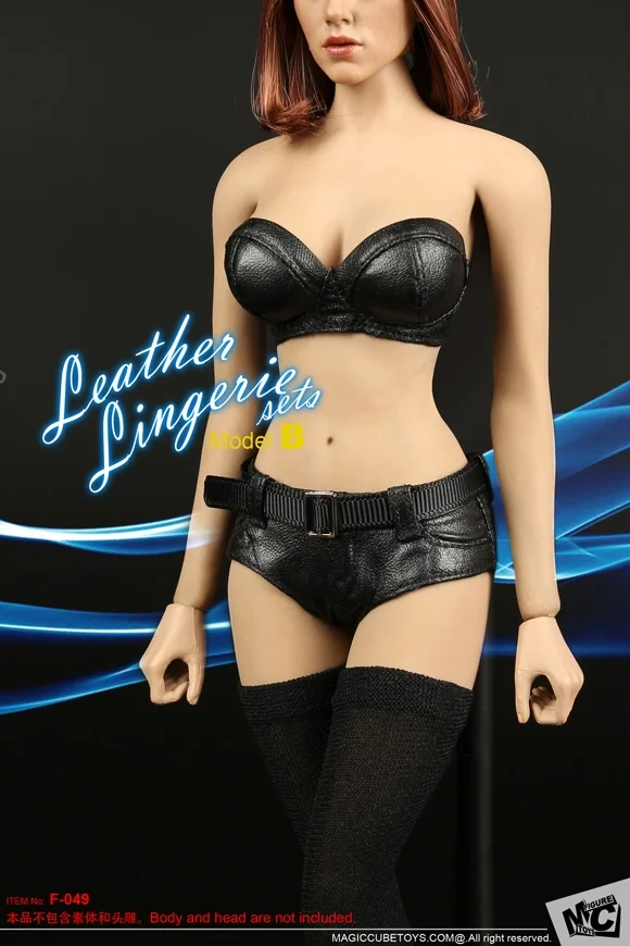 1/6 Scale Female Soldier Bras with Underpants Underwear Clothes