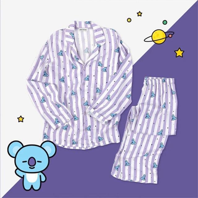 BT21 X Sleepy Pajamas - Gotamochi Kawaii Shop, Kawaii Clothes
