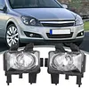 Fog Lamp Cover Without Bulb Car Accessories Replacement Front Bumper Fog Light Housing for Vauxhall Astra H 2004 2005 2006 2007 2008 2009