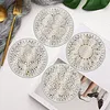 6 Pcs DIY Diamond Art Coasters Kits Dot Paint for Coaster Craft Kits Waterproof