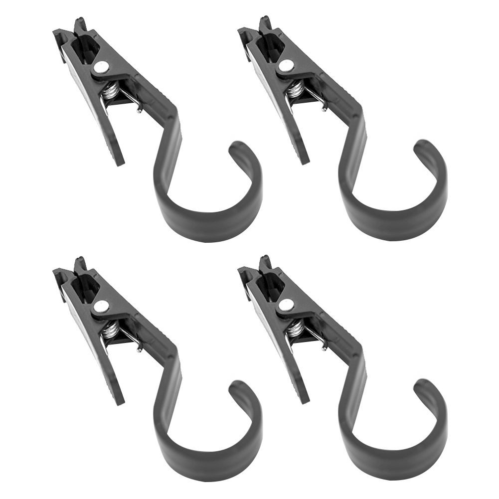 

4pcs Shine Trip Outdoor Camping Tent Awning Clamp Hook Anti-slip Snap Clips, 501 Original