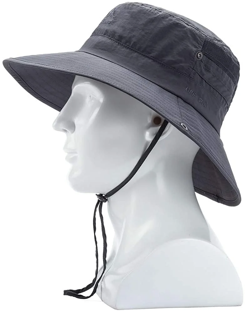 Sun Hat - UV Protection Fishing Hat, Waterproof Boonie Bucket Hat for Men/Women