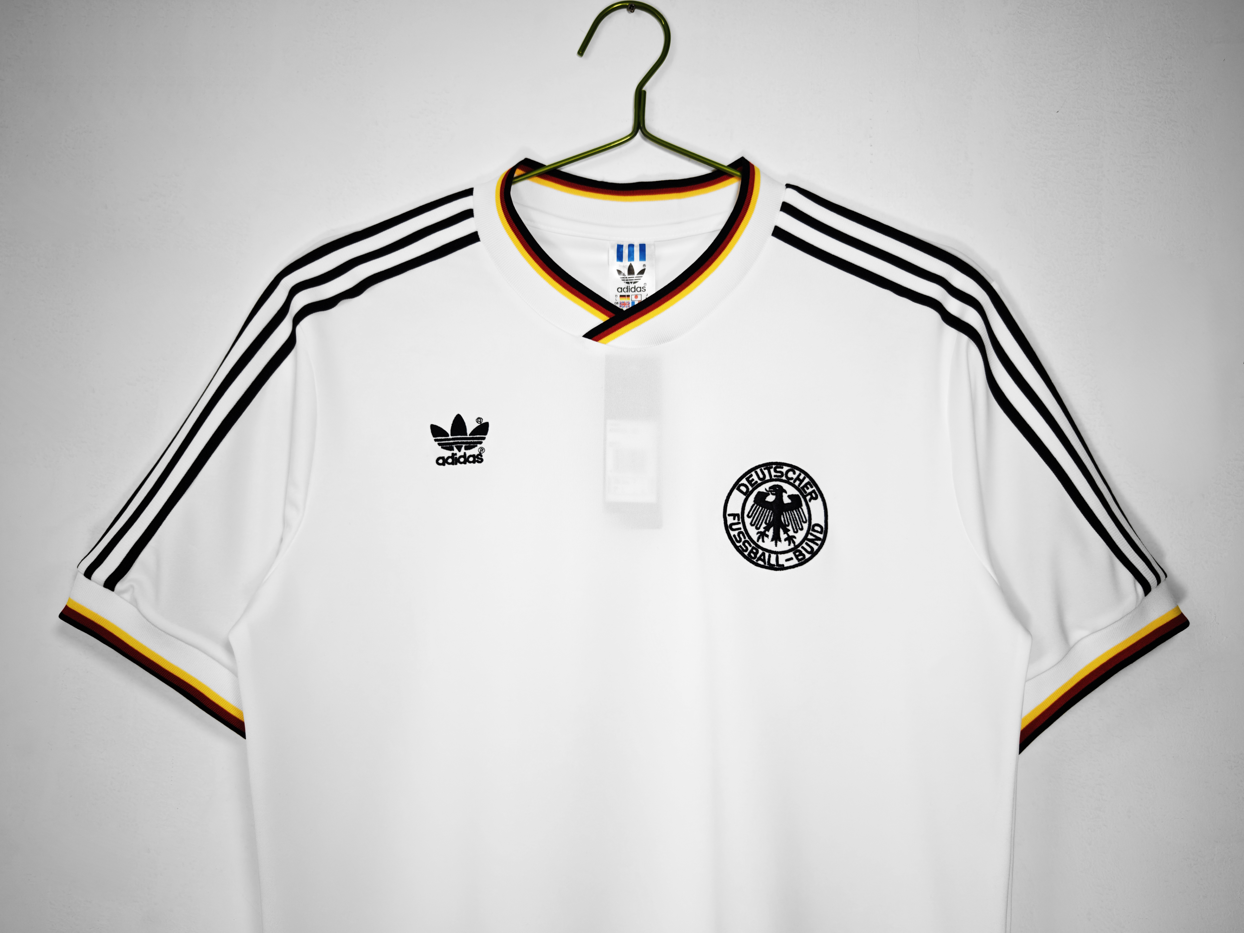 Retro 1986 Germany Home Football T-Shirt Thai Quality
