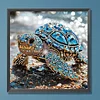 Sea Turtle - Crystal Rhinestone Diamond Painting