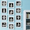 12Pcs DIY Pearl Painting Fruit for Home Wall Decor(15x15cm)