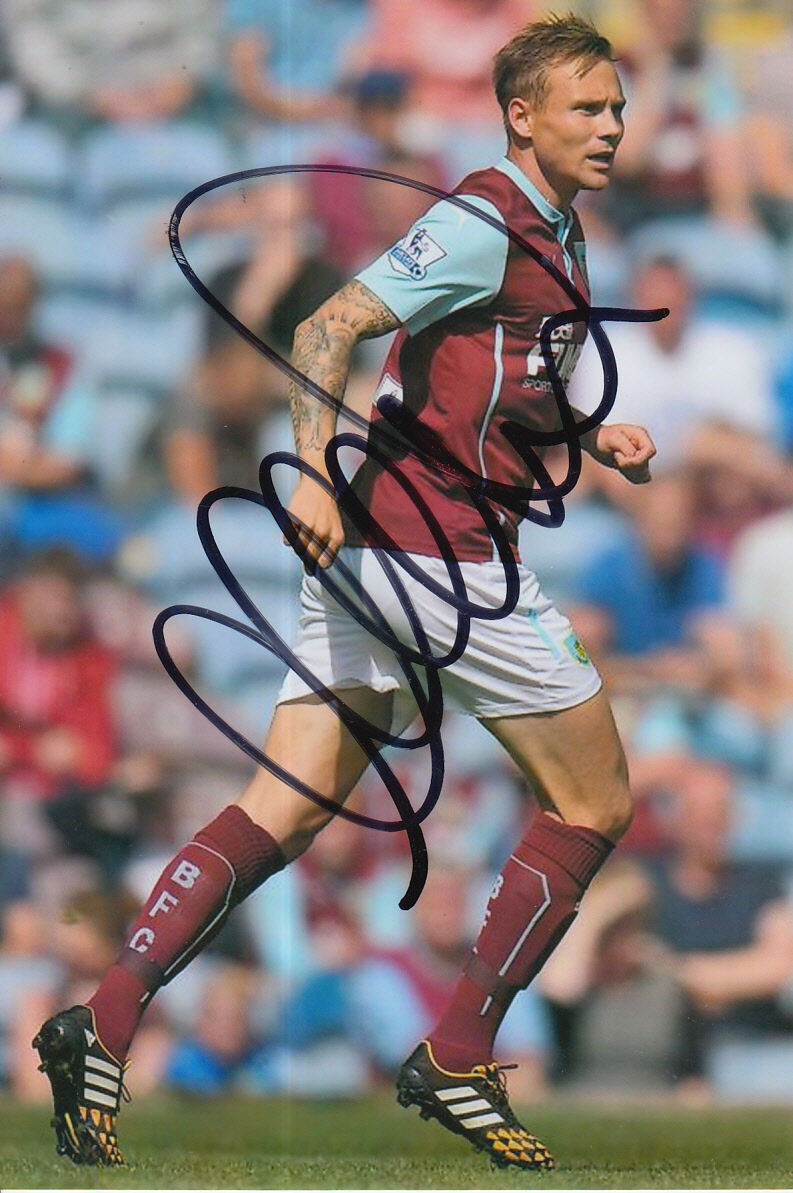 BURNLEY HAND SIGNED MATTHEW TAYLOR 6X4 Photo Poster painting 1.