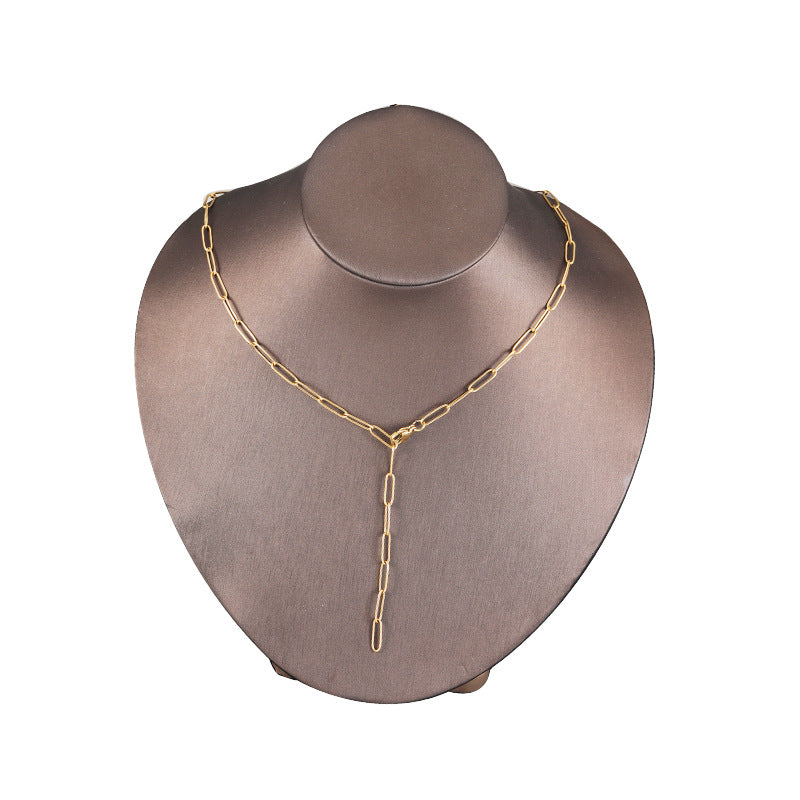 2 Pieces IG Style Chain Stainless Steel Electroplating Jewelry Making