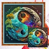 Tai Chi Diagram - 11CT Counted Cross Stitch
