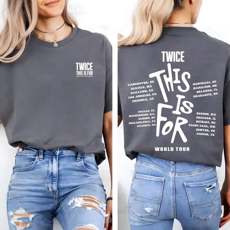 2026 Twice This Is For World Tour Uniform T-Shirt