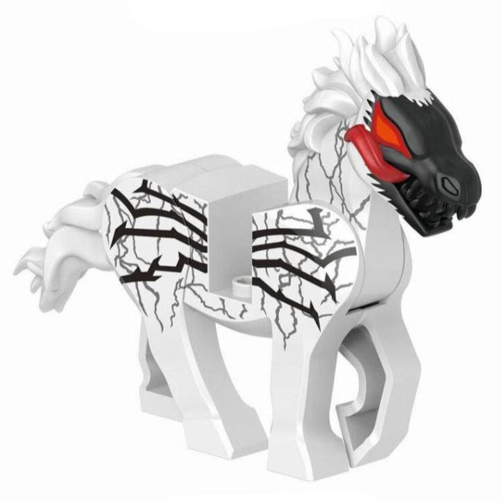 Anti-Venom Horse (Venom) Custom Marvel Superhero Minifigure Minifigure Bricks monstertoys