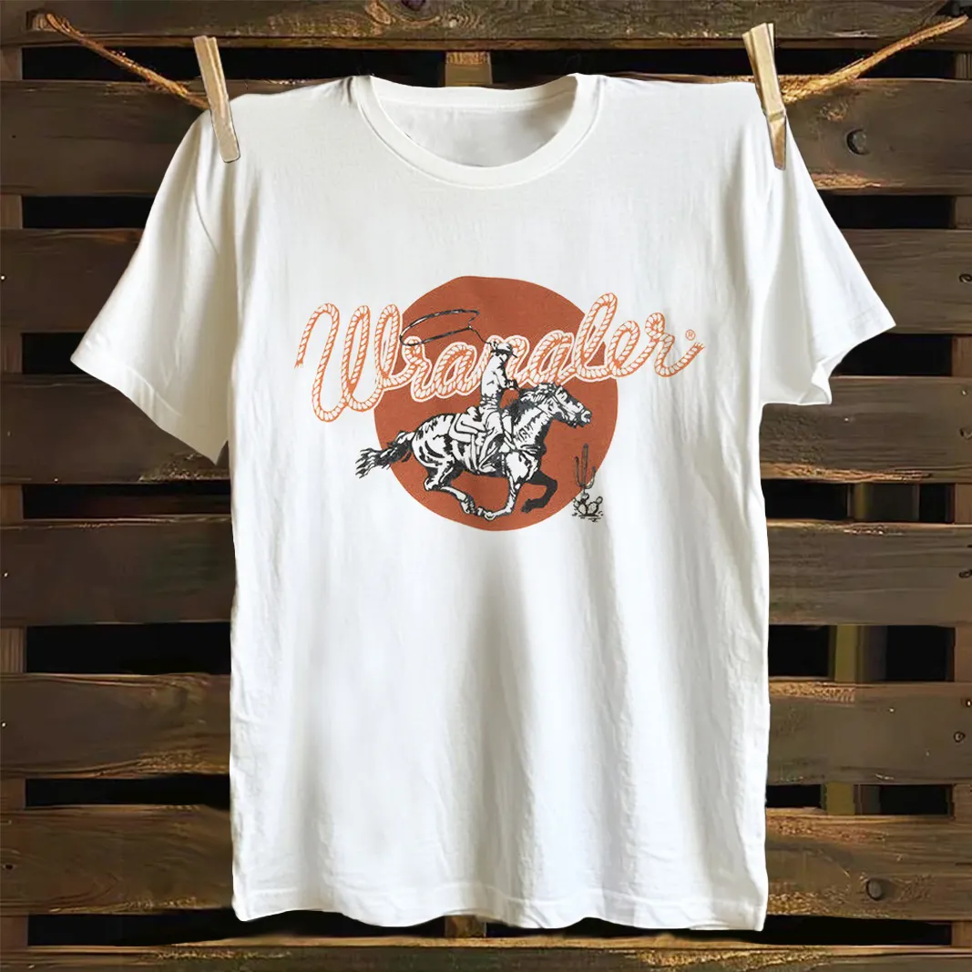 Western-Inspired Graphic Men's T-shirt
