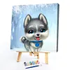 uk.everydayedeals (Limited Stock)Paint By Number - Oil Painting -  Cartoon Animals (40*40Cm)