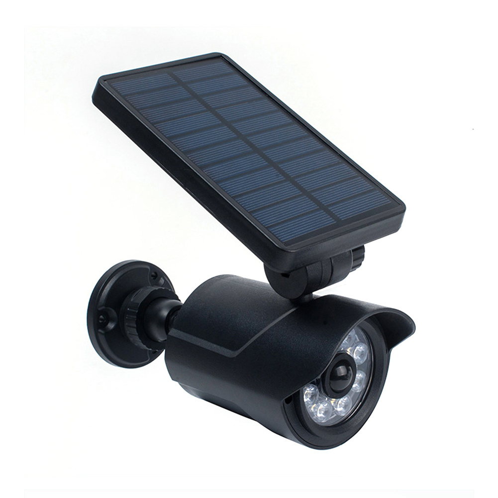 

Solar LED Fake Dummy Camera Smart Sensor Wall-Mounted Lamp Street Spotlight, 501 Original