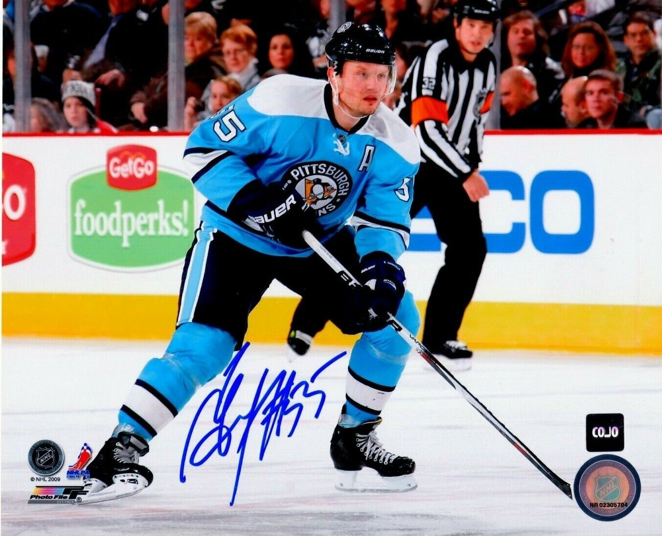 SERGEI GONCHAR autographed PITTSBURGH PENGUINS 8X10 Photo Poster painting COA!