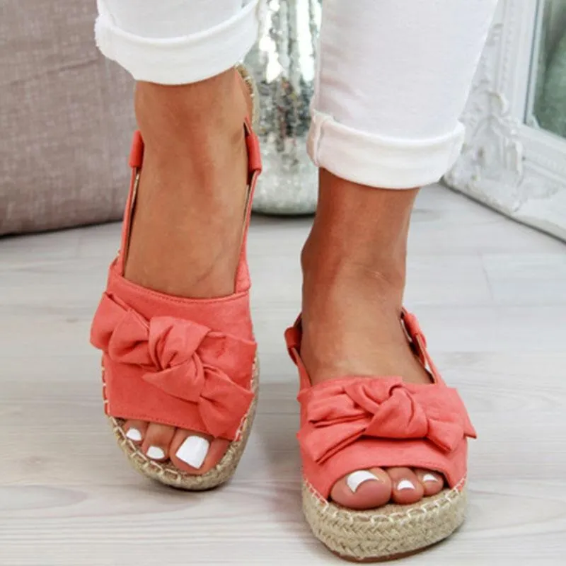 Women Sandals Sweet Summer Shoes Woman Flat Sandals Summer Beach Casual Shoes With Low Heels Platform Sandals Chaussures Femme