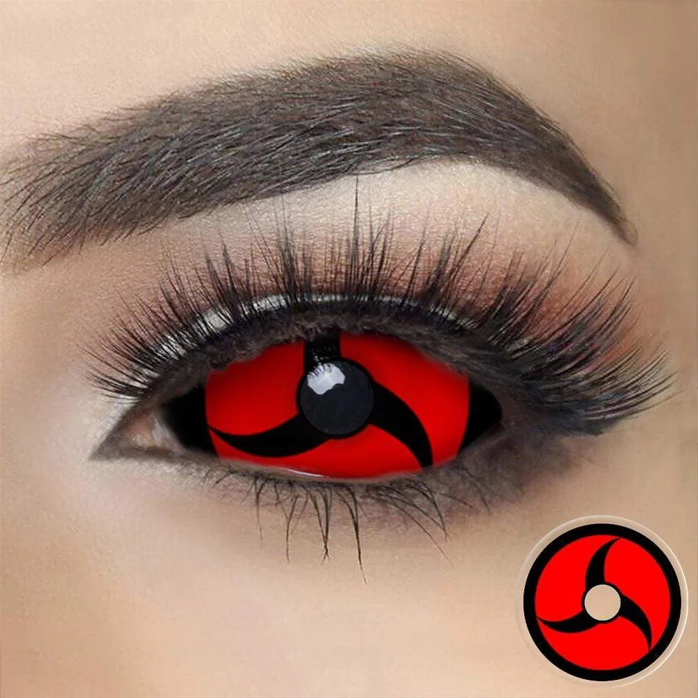 Itachi Mangekyou Sclera Halloween Lenses