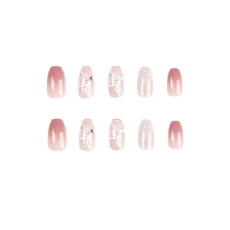 Churchf Transparent Nude Nail Polish Glue 2025 New Spring And Summer Net Red Popular Color Nail Salon Special Set Set
