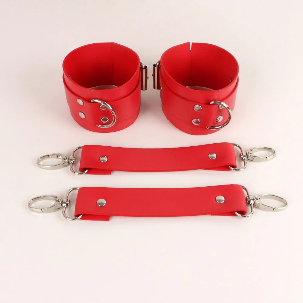 Billionm Fullyoung Sexy Blue Leather Harness Body Bondage Cage Belt Garter Choker Underwear Stocking Harajuku Lingerie Women Accessories