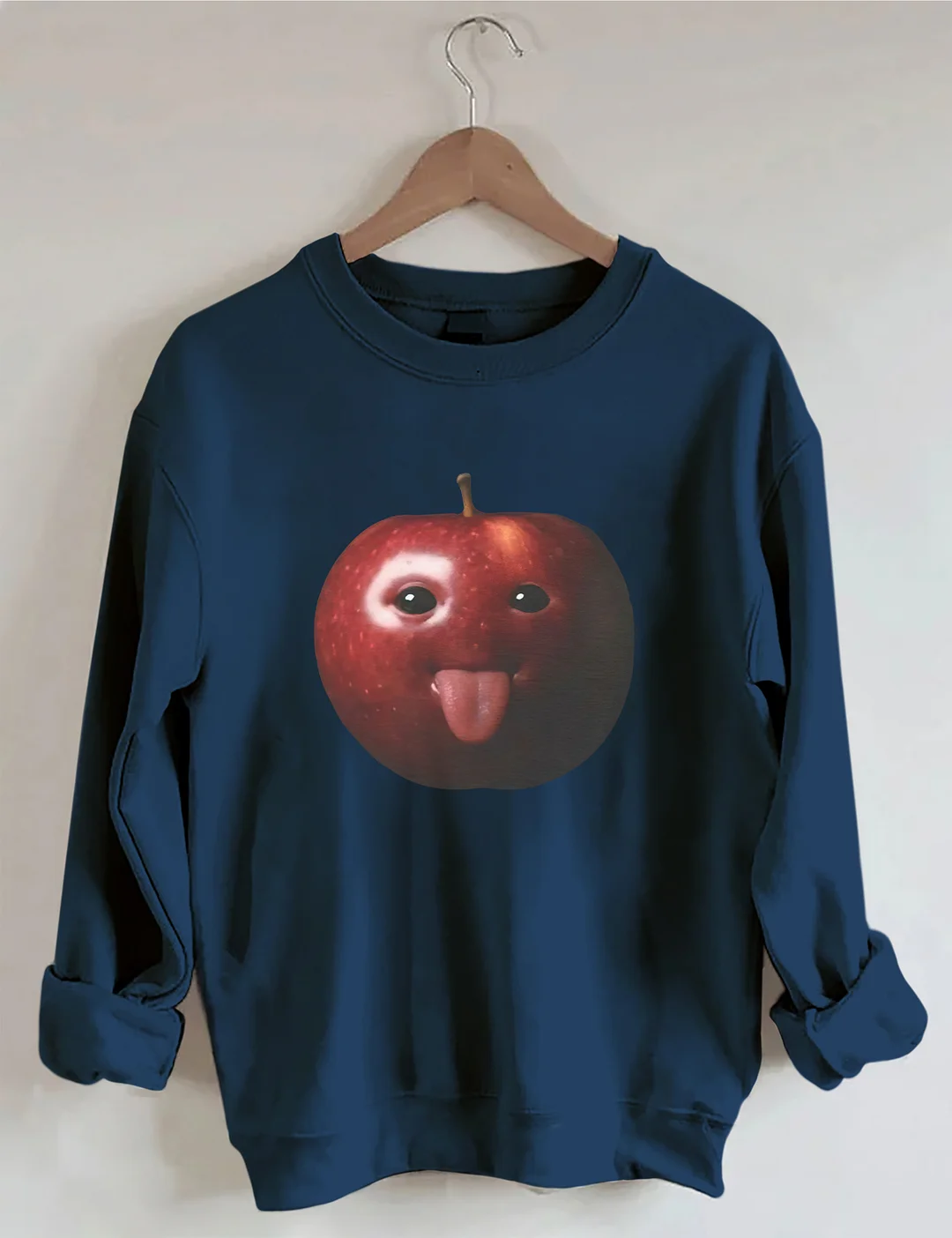 Silly AI Apple Meme Sweatshirt