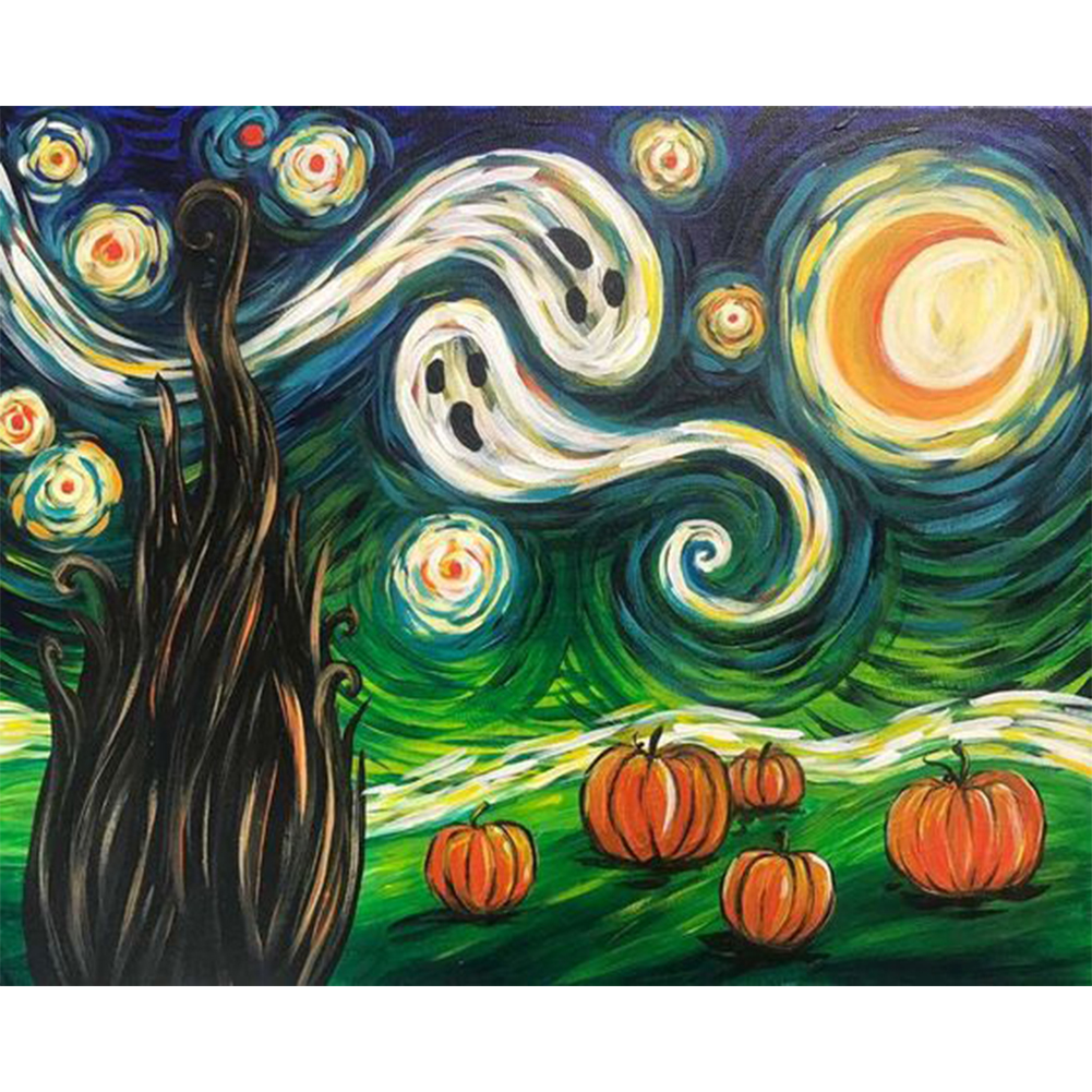 

Halloween Night - Round Drill Diamond Painting - 40*30CM, 501 Original