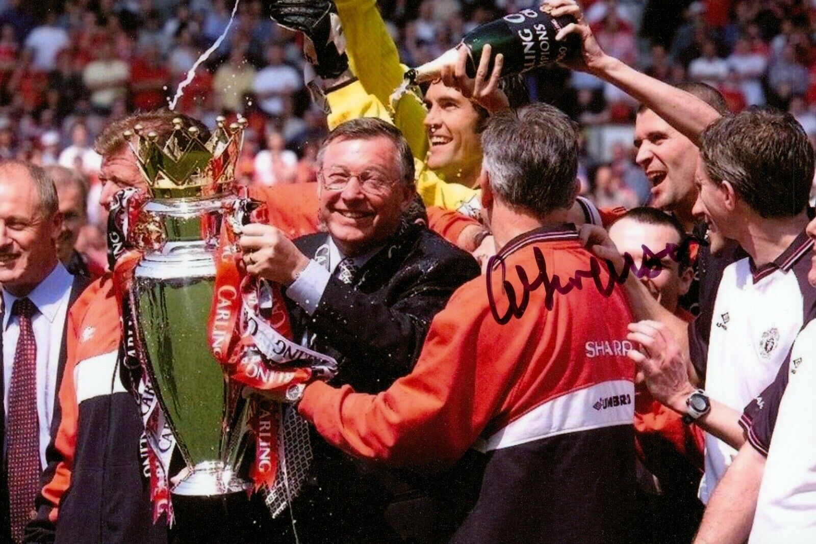 Sir Alex Ferguson Signed 6x4 Photo Poster painting Manchester United Autograph Memorabilia + COA