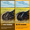 [US Local Warehouse] Fit For Harley 2004-2024 Sportster 883 1200 Carbon Fiber Rear Fender 25 Inch