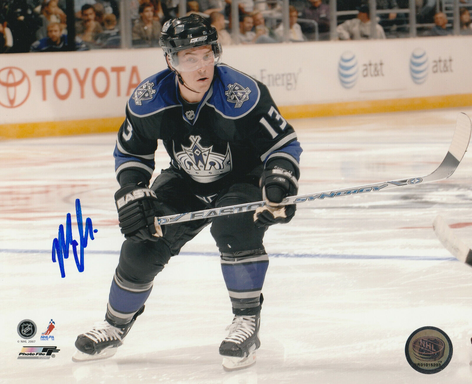 MIKE CAMMALLERI SIGNED LOS ANGELES LA KINGS 8x10 Photo Poster painting #4 MICHAEL Autograph