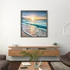 11CT Counted/Stamped Sunset By The Sea-Cross Stitch-40*40cm