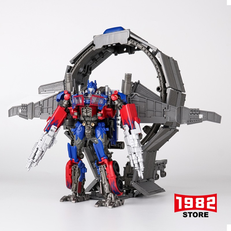 Optimus Prime Commander Baiwei TW-1122 Jetwing Trailer Transformers Action Figure Autobot Collectible Premium Model for Adult Fans Hobbyists