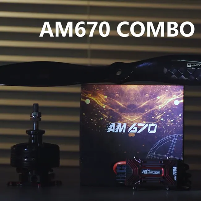 トモとん3 TMOTOR AM670 Power Combo 10.1kg Thrust for 67